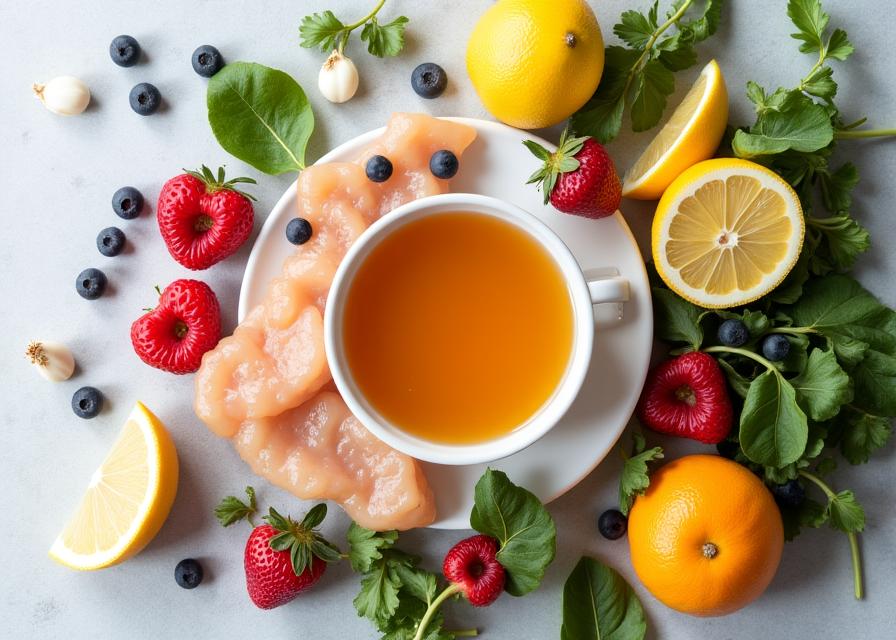 Alimentos con colágeno para elasticidad de piel