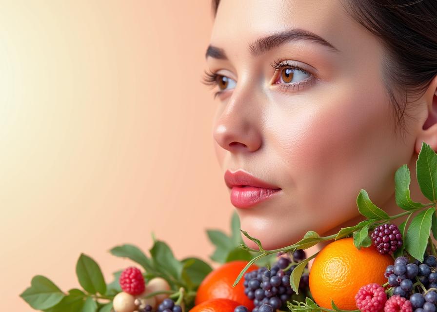 Nutrición para tratamiento de acné y piel saludable